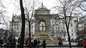 La Place Joachim du Bellay et sa Fontaine des Innocents by zagreus