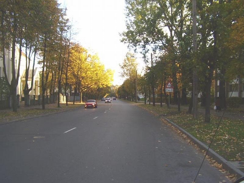 Marupes street.October, 2005 by Vladimir Gaevsky