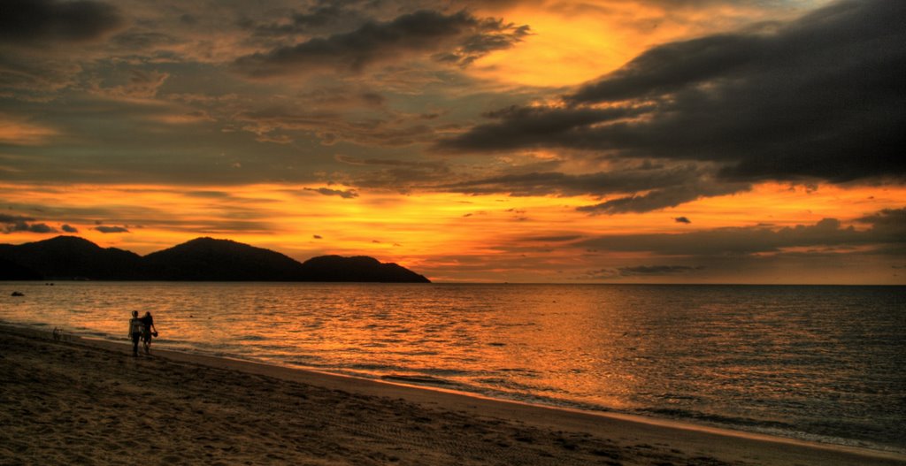 Batu Ferringhi beach by Eric Wakker