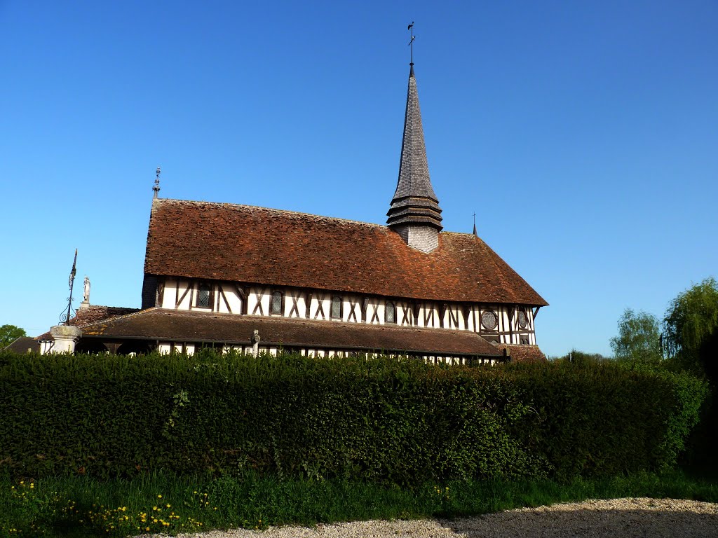 Église à pans de bois de Lentilles dans l'Aube by Dédé_59-62