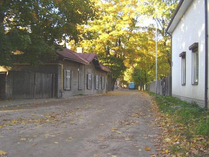 Sabiles street, October,2005 by Vladimir Gaevsky