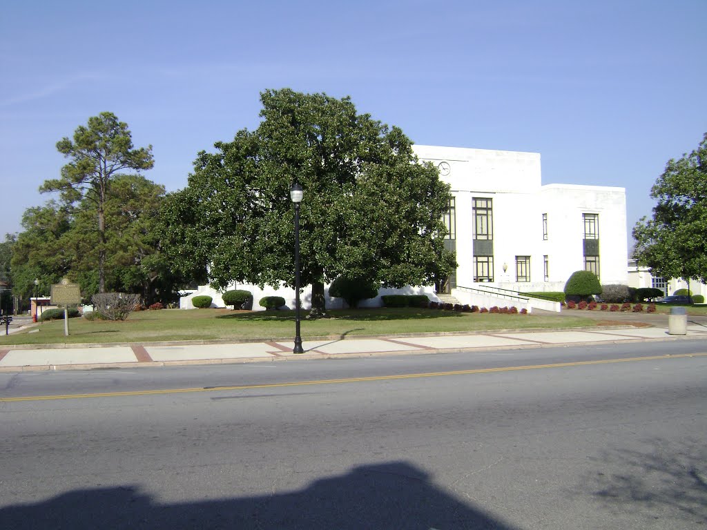 Mitchell County Courthouse (South-West face) by mriveraz