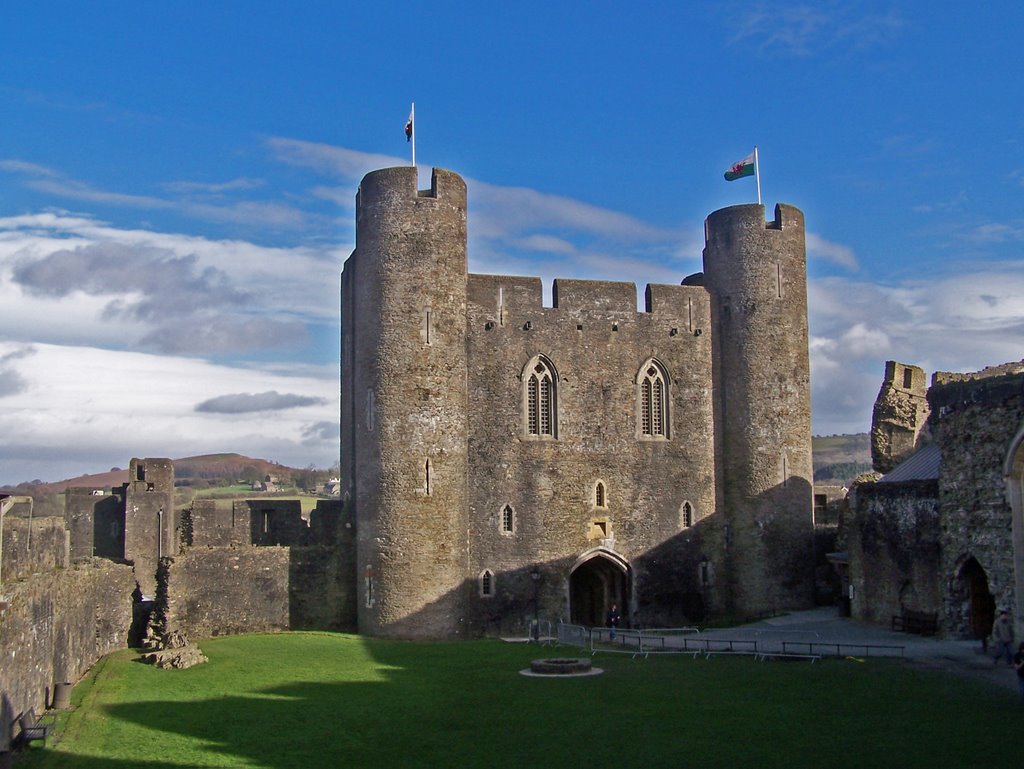 Caerphilly Castle by Juliet Cullen