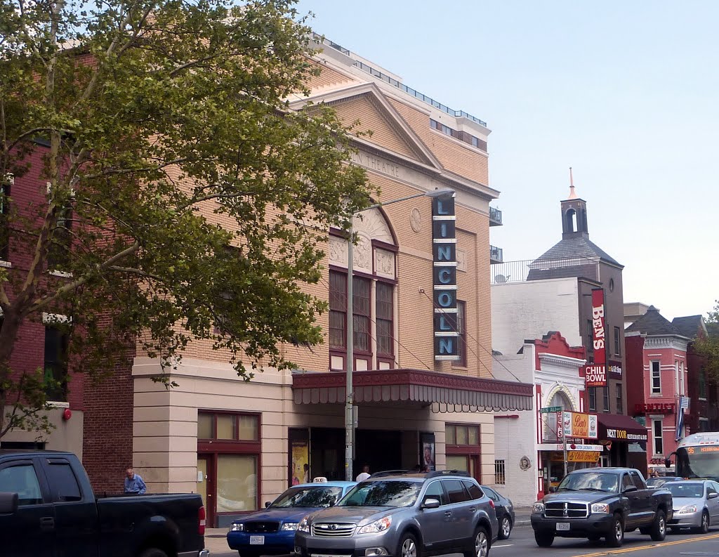 Lincoln Theatre and burguer by spiritualizedkaos