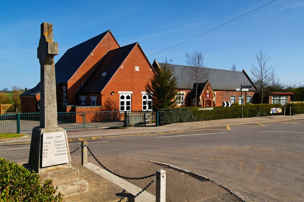 St. George's Church of England Primary School, Gt Bromley, Essex, April 2012 by keithb