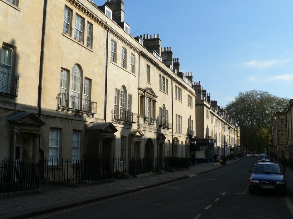 Brock Street in Bath by DXT 1