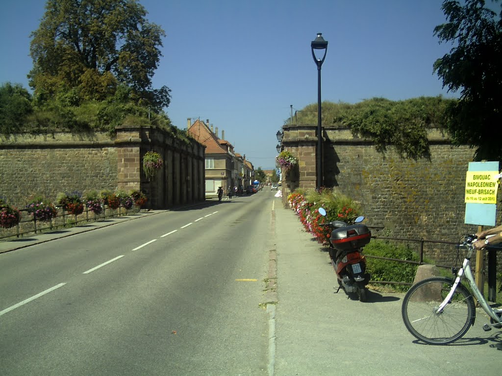 August Vauban Fort Neuf Brisach Ludwig XIV - Magic Rhine Valley Photography 2012 Rue de la Graviere by jettcom