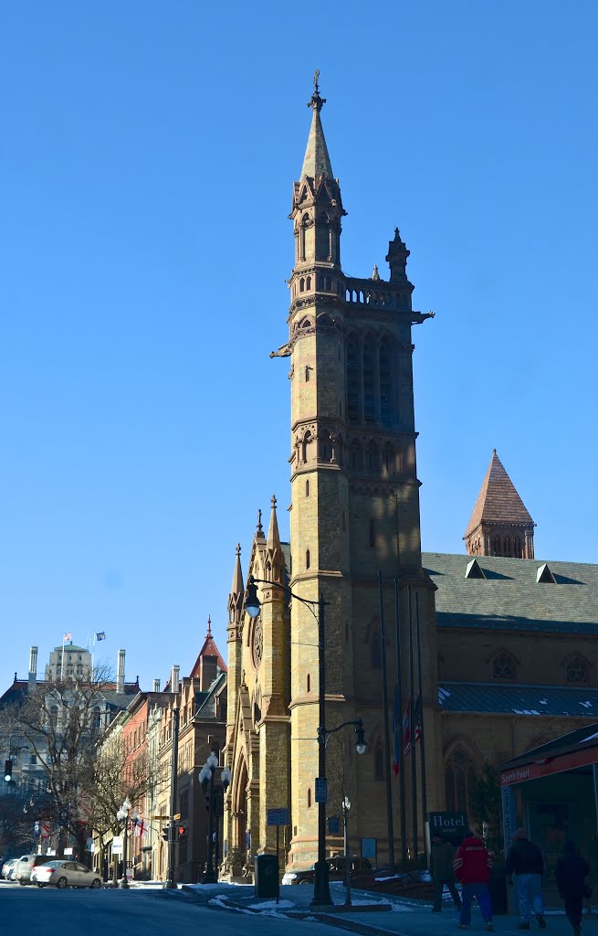 Church in Downtown Albany, NY by Buddy Rogers