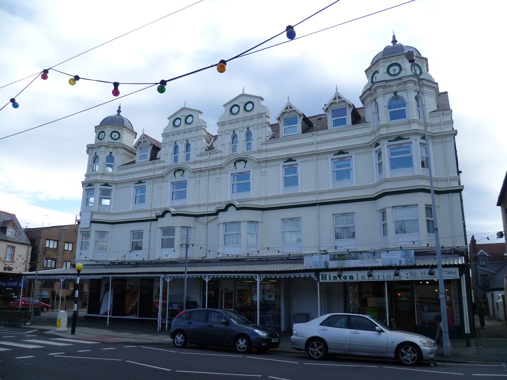 Interesting building, mostyn avenue, craig y don, llandudno, north wales. feb. 2013. by Michael & Grace.