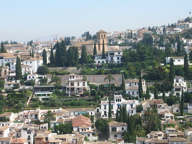 Spain Granada view from Alhambra by filiz kulan