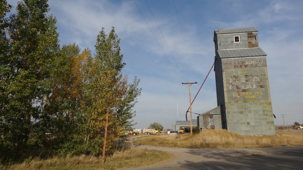 Rex Flour Mill, Fort Shaw, MT by chfstew