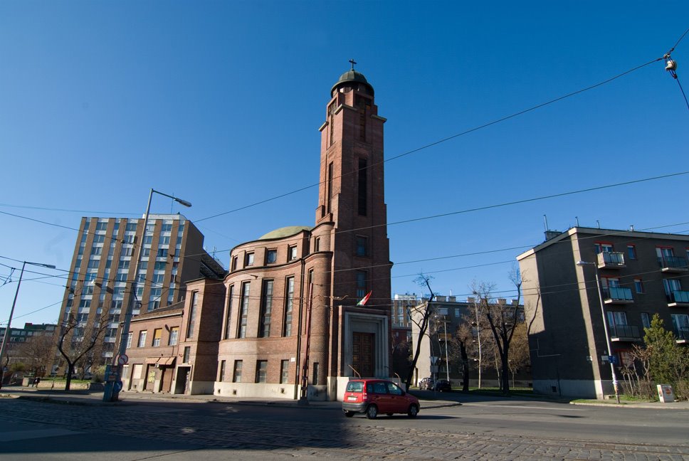 Kőbánya, templom / Kőbánya, church by bendaklara