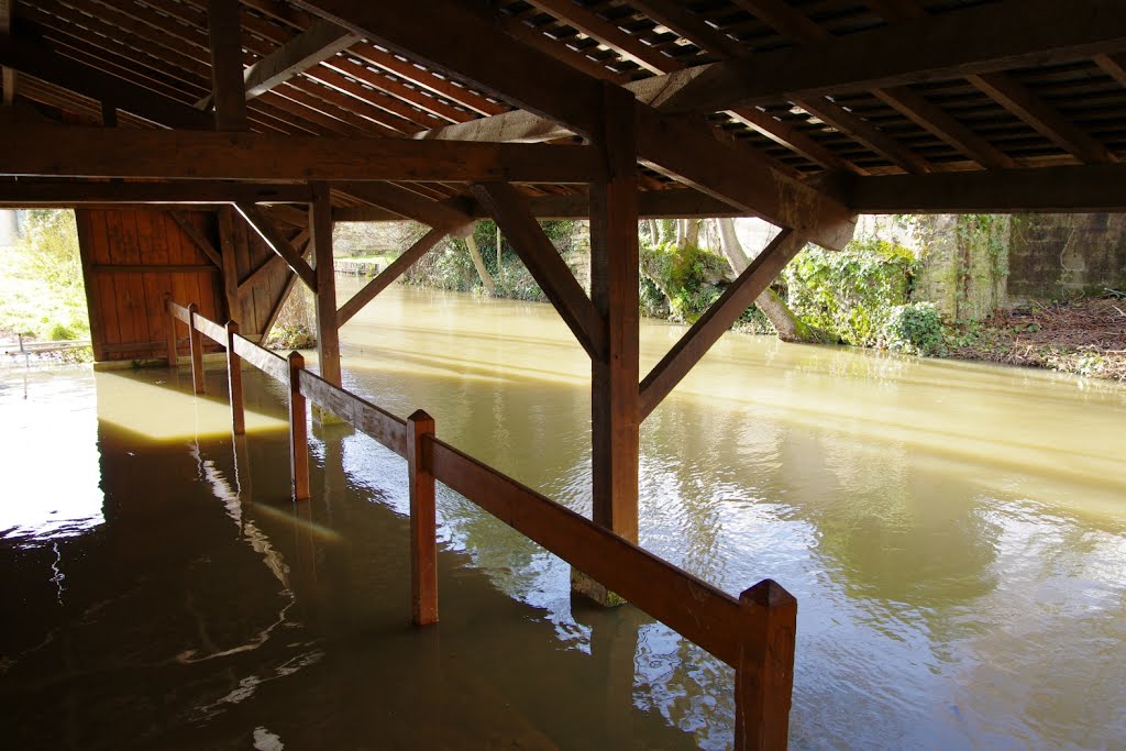 Lavoir de Bonnétable by Jean-Paul Dominique BERTIN