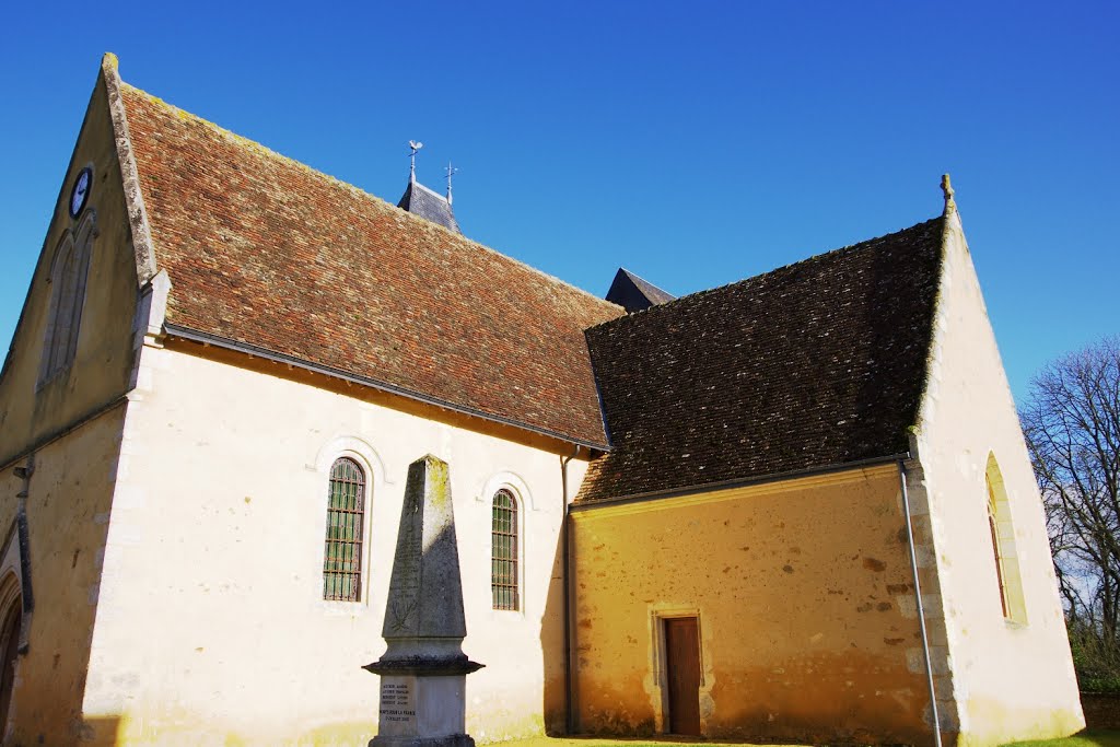 Église Saint Brice de Courcival by Jean-Paul Dominique BERTIN