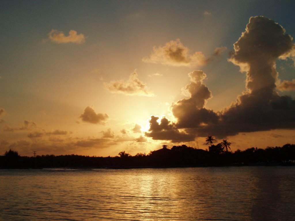 Western Path Rd, Utila, Honduras by Sollen