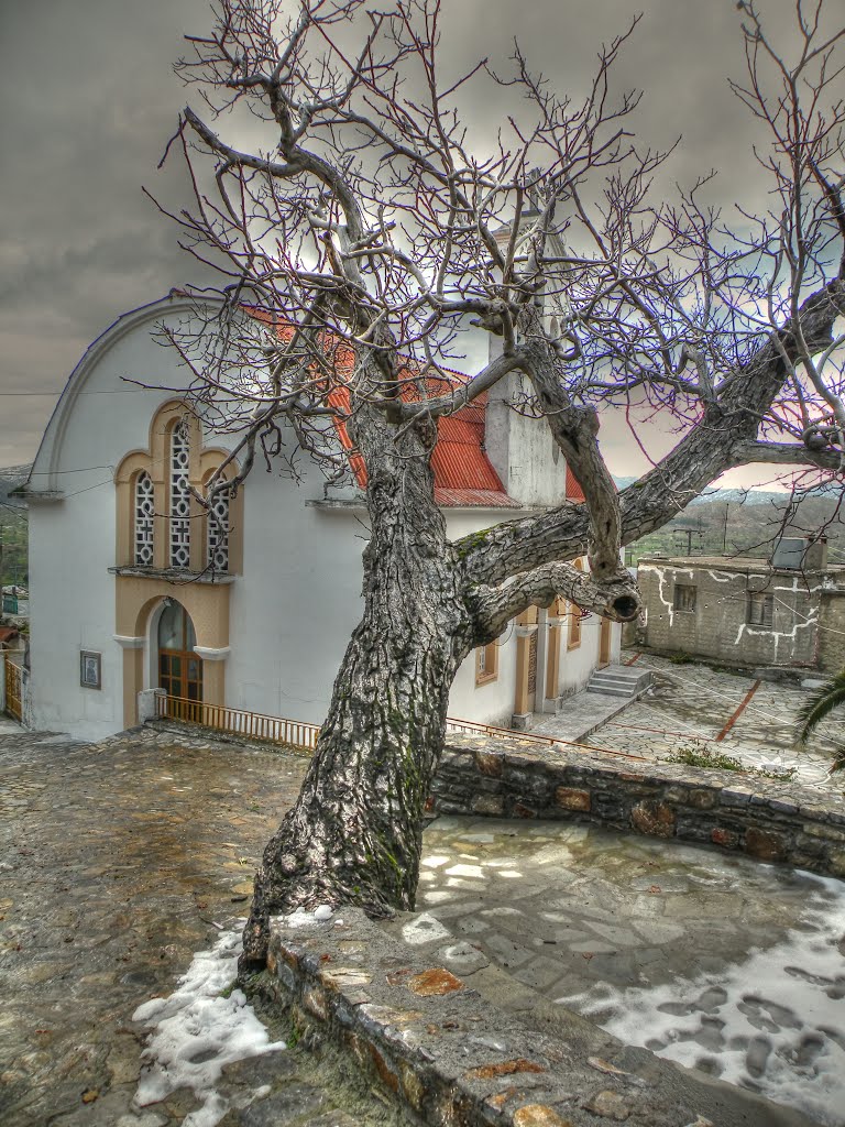 A church in Magoulas Village by Sifaki Maria