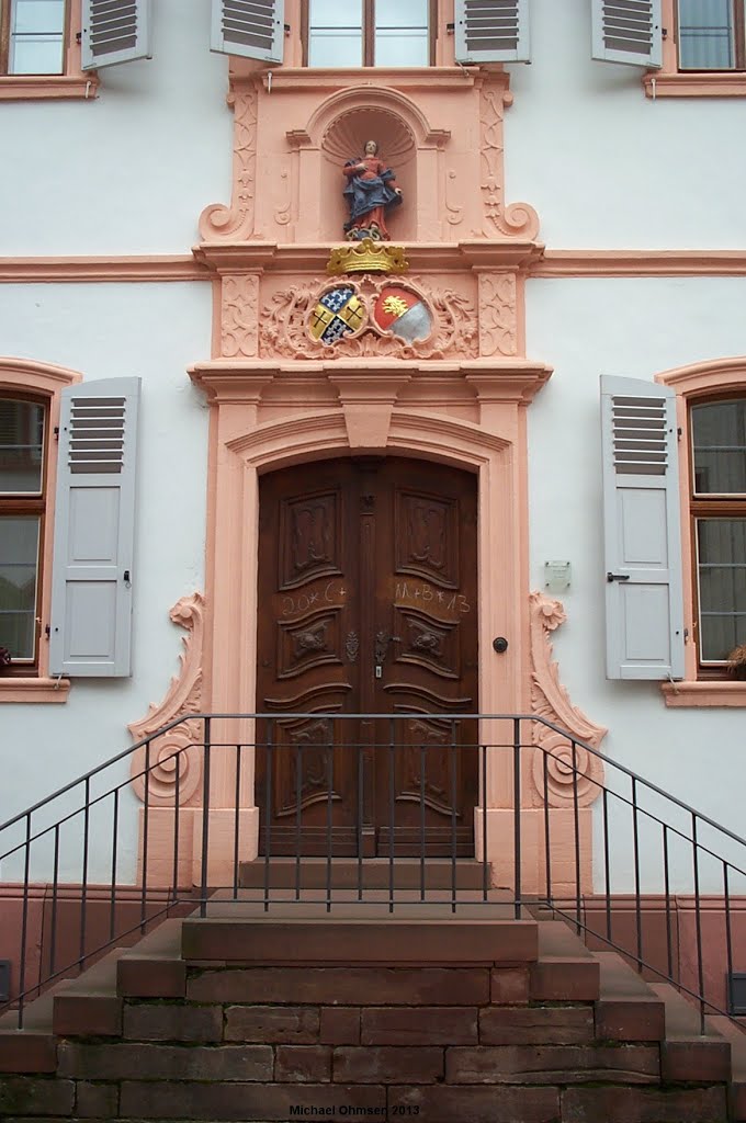 Pfarrhaus-Portal in Worms OT Herrnsheim by Michael Ohmsen