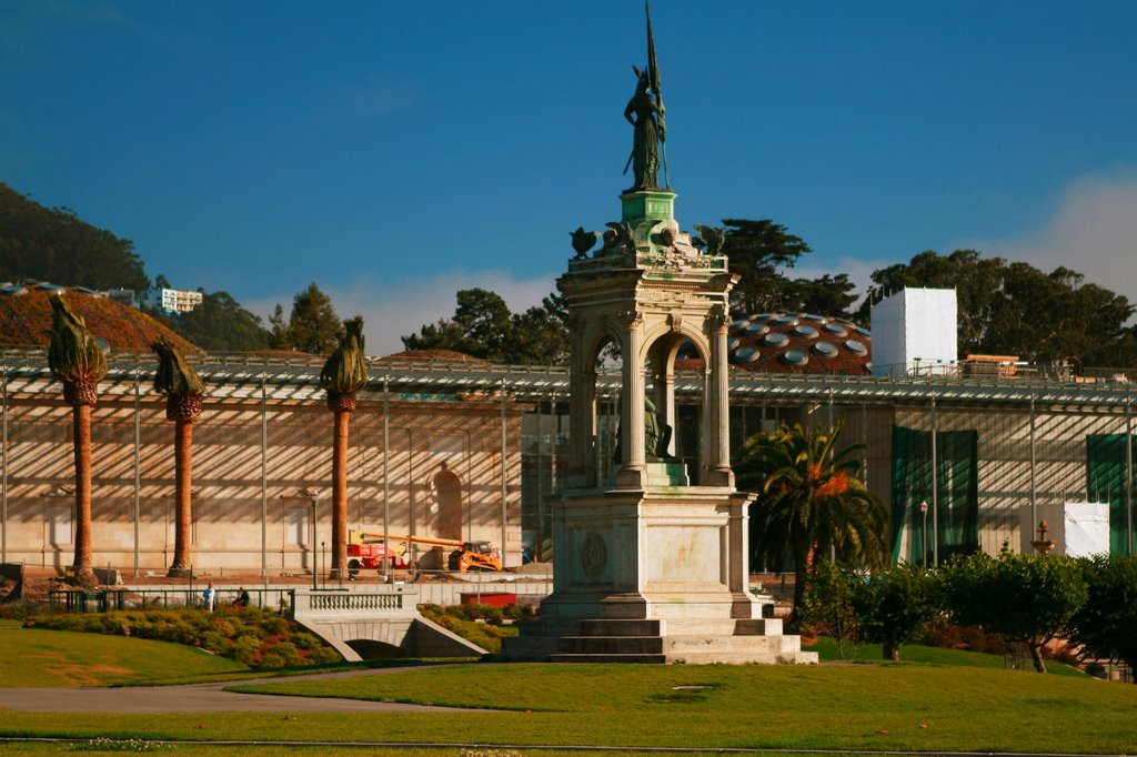 Academy of Science under construction by Rosencruz Sumera