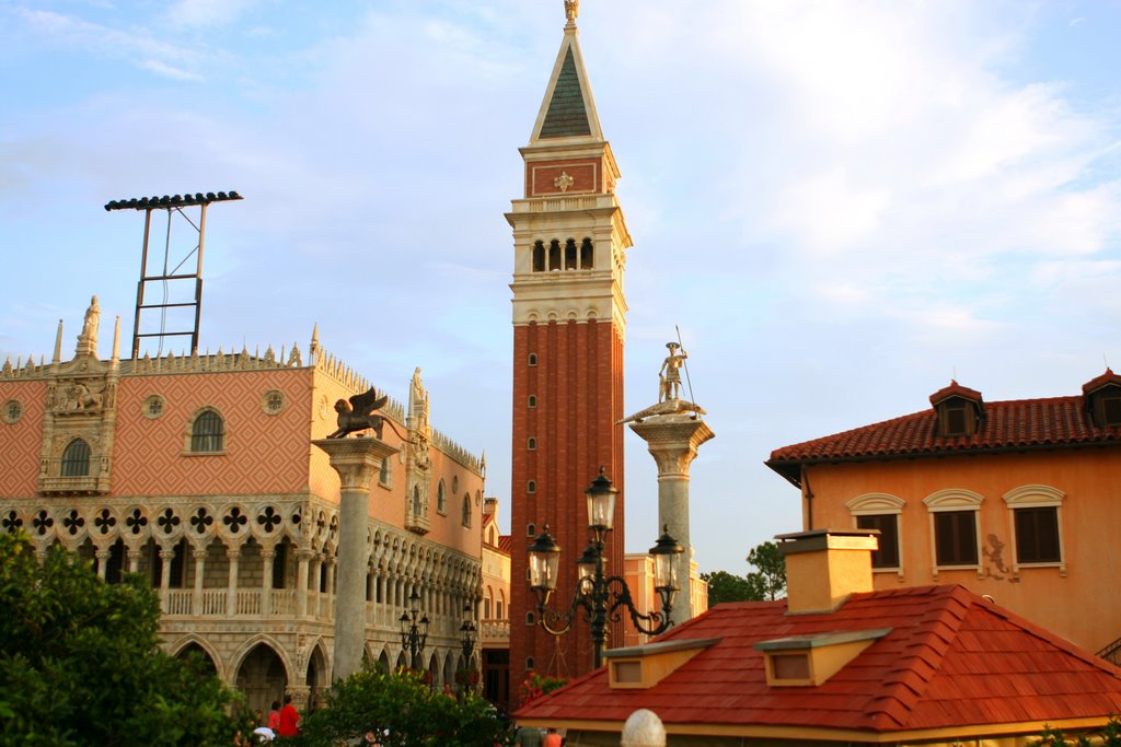 Venezia Tower at Epcot by Rosencruz Sumera