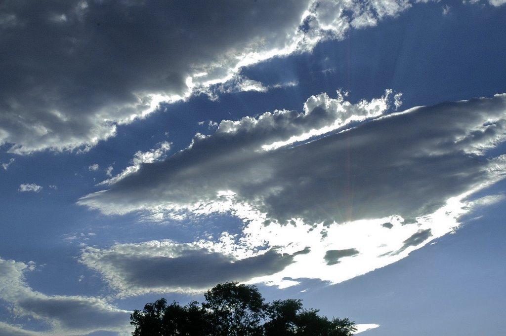 Clouds over Wanapum. by Valkyrie Rider