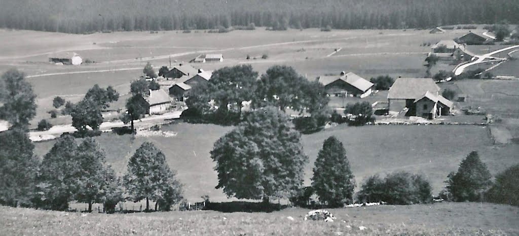 Bonnelin (Orchamps-Vennes) (25) en 1952. (Photo prise par mon père). by nouchetdu38