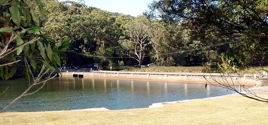 Audley Weir by Looking Glass