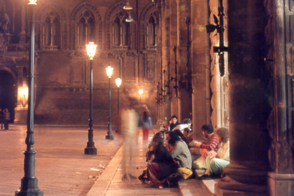 A notturno piazza maggiore by alex2558