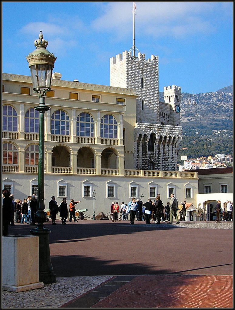 Princely palace with original tower /Hercegi palota az eredeti toronnyal/ by H. Prell Márta