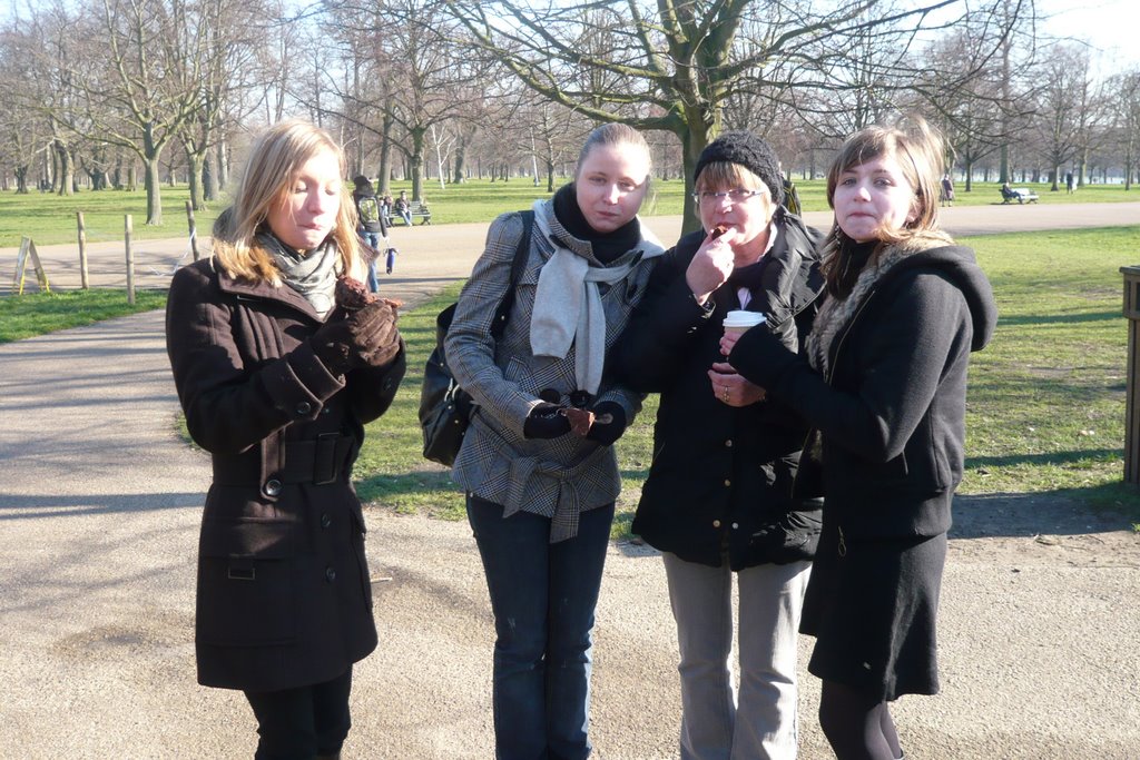 Picnic in Hyde Park 2 by Stéphane D'HALLUIN