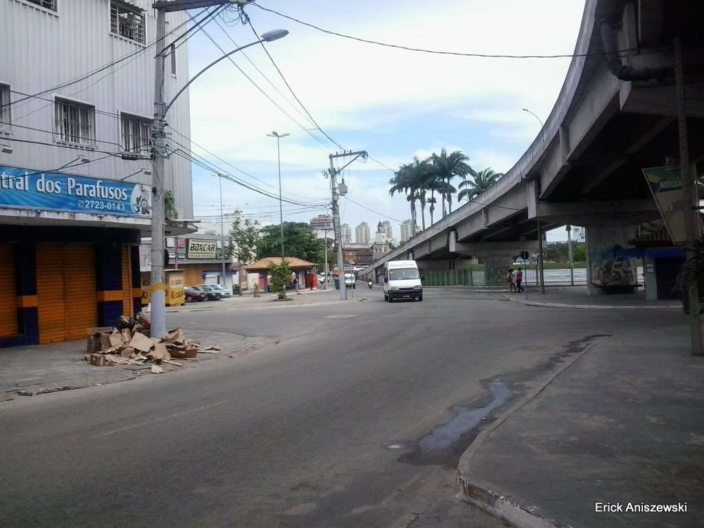 Viaduto Rosinha e via lateral. by Erick Aniszewski