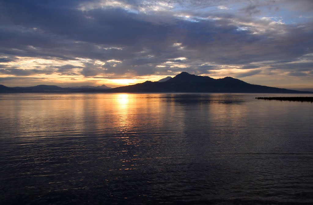 Sulawesi from Bunaken at sunrise by i_sairanen