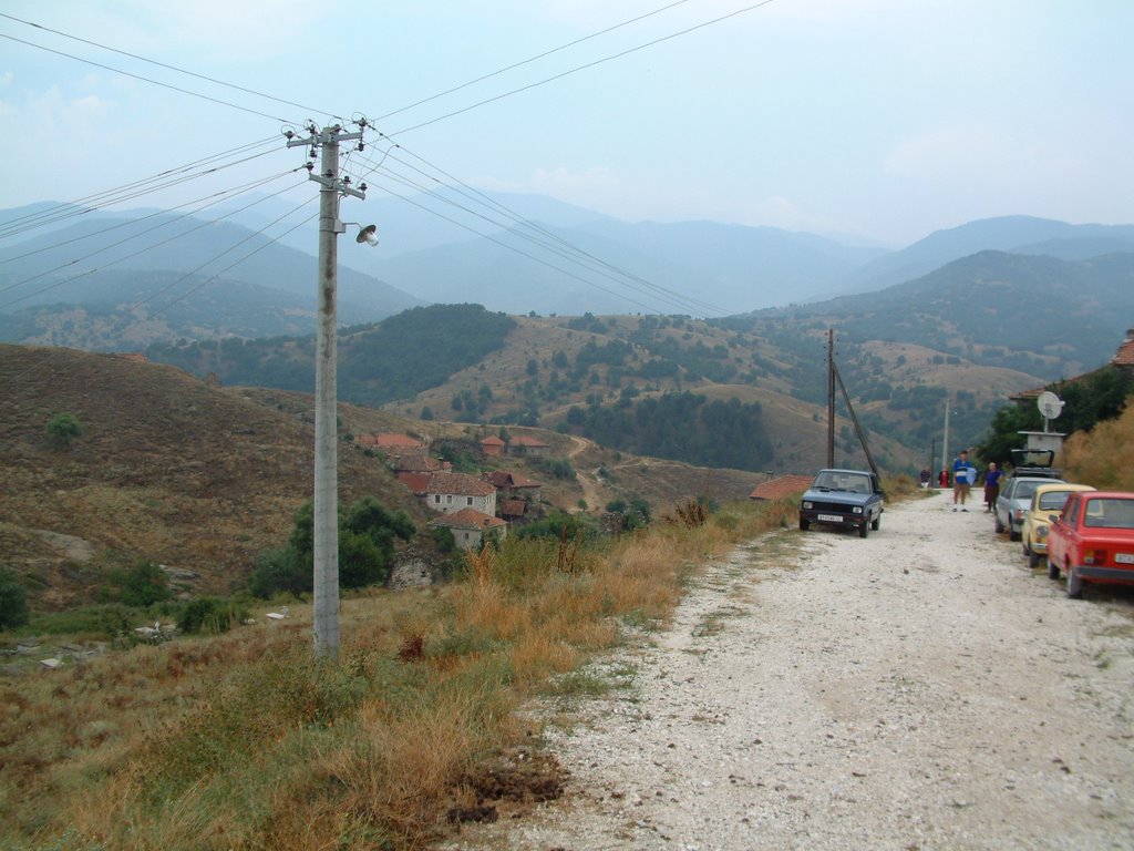 Budimerci Road into center by Pecepetkovski