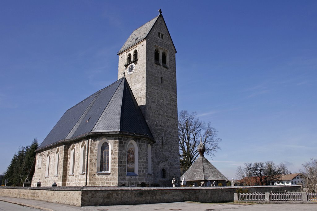 St.Michael, Mitterdarching, Kreis Miesbach, Bayern by JustforFun