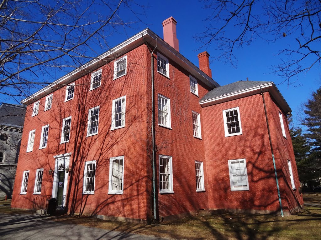 1802 Massachusetts Hall, Bowdoin College, Brunswick Maine by Taoab