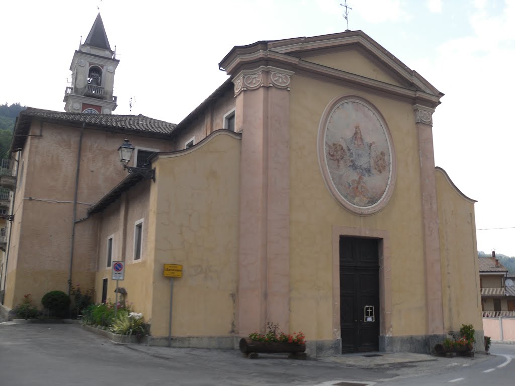 Chiesa parrocchiale di San Bartolomeo in frazione San Bartolomeo di Chiusa Pesio by Vaiale