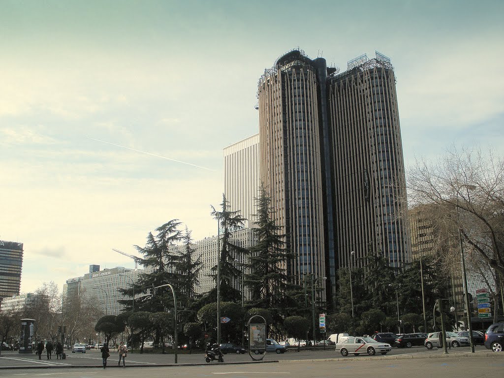 Torre Europa y otros edificios de AZCA by nunila77