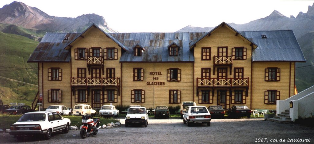 1987, Col du Lautaret, Hotel des Glaciers by Giovanni Mirgovi