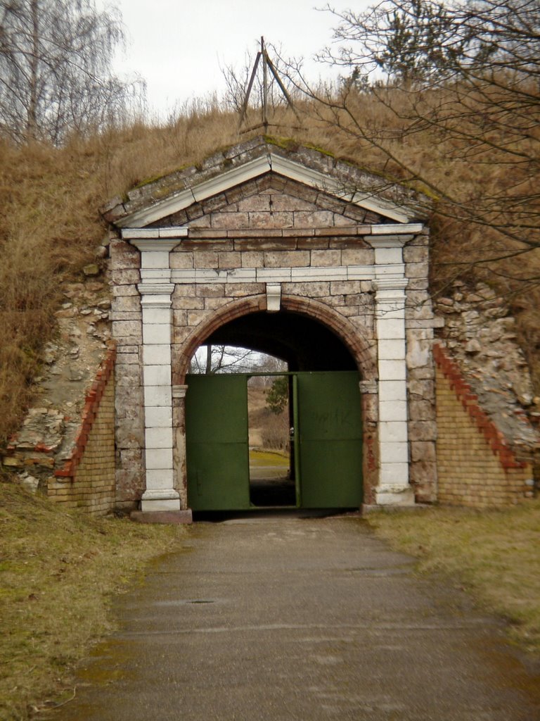 Gate in Daugavgrivas Fort (since 13th century, rebuilt many times) by ainars brūvelis