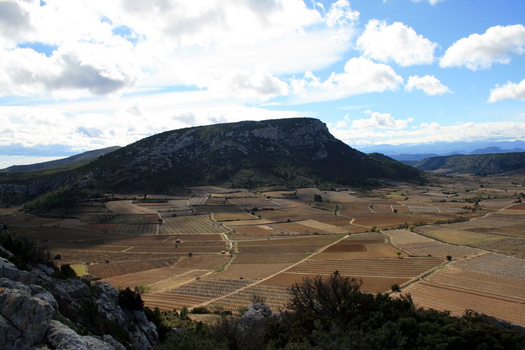 VINGRAU - El PLa et el Bac des Pujals, vus du Pas de l'Escala by Nectarine