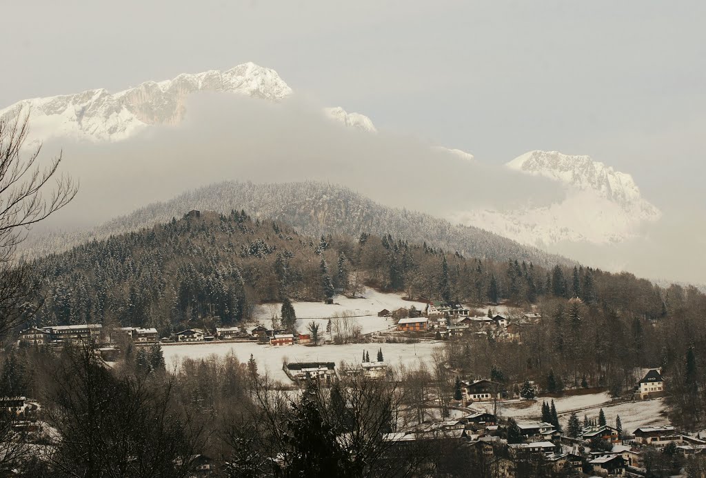 Untersberg (Berchtesgadener Hochthron) vom Sulzbergkopf (Steinwandweg) by vp2_hmbg-ProPanoramio