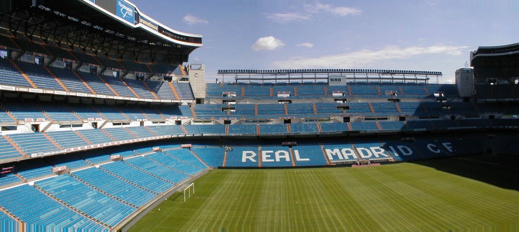 The Bernabau Stadium by Stewart Walker