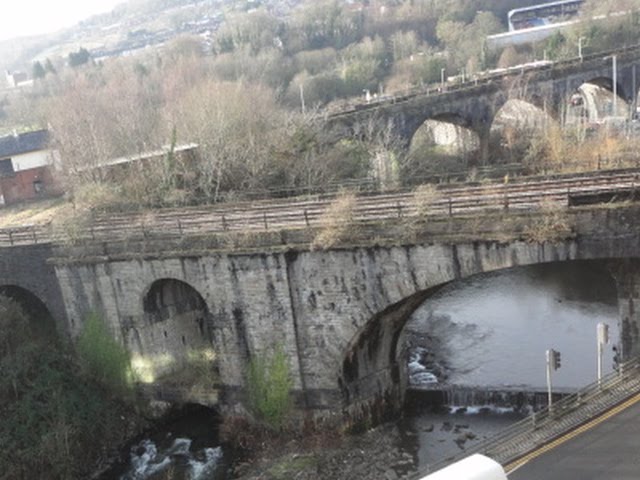 Brunells bridge Pontypridd. by ronvalley