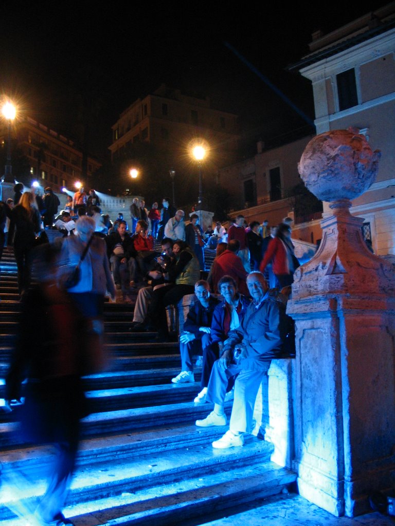 Rome, Italy - Spanish Steps by Lorri Peltz-Lewis