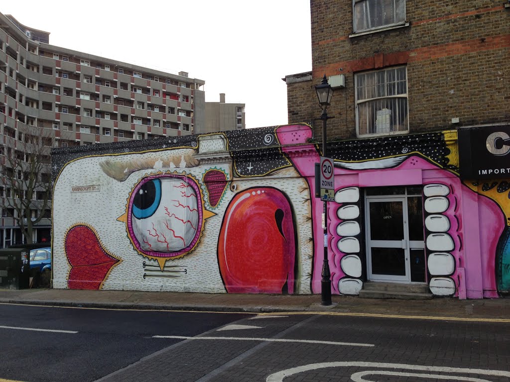 Street Art by Sweet Toof by D7606.co.uk