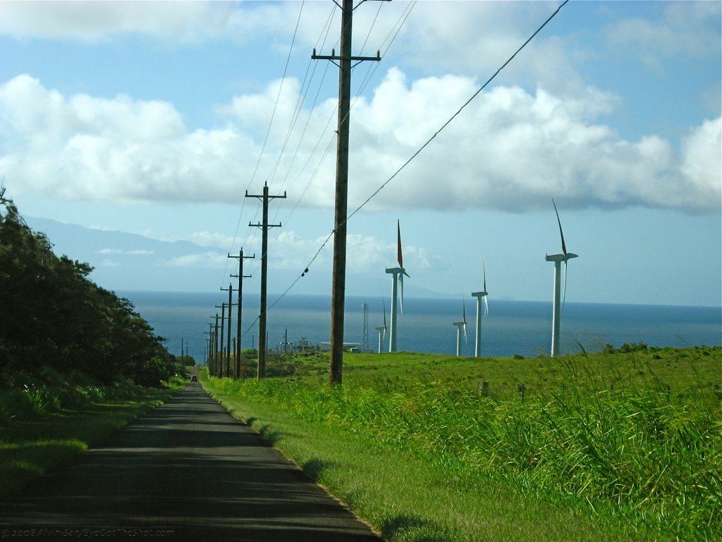 North Kohala Windfarm Approach by Alvin-San©