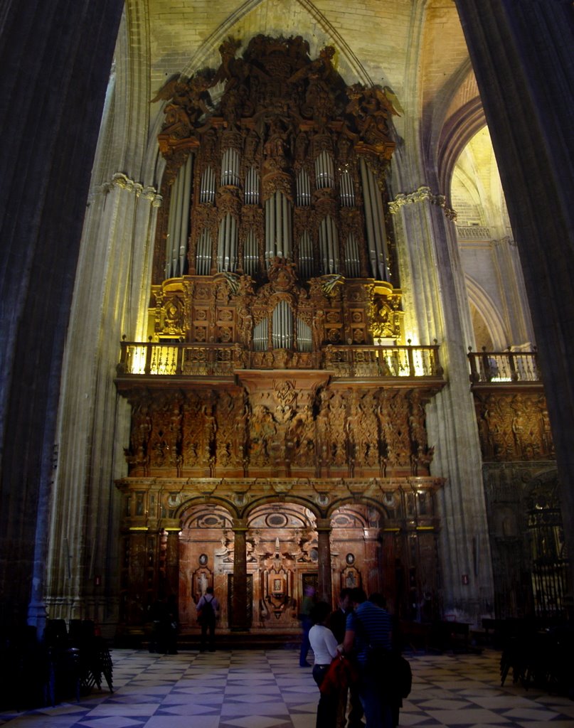 Organo,catedral de Sevilla 2 by J. Casillas