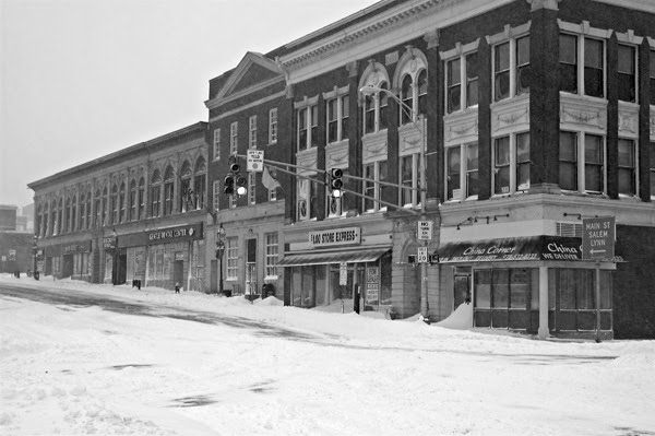 Peabody Square during Nemo by Fallynn