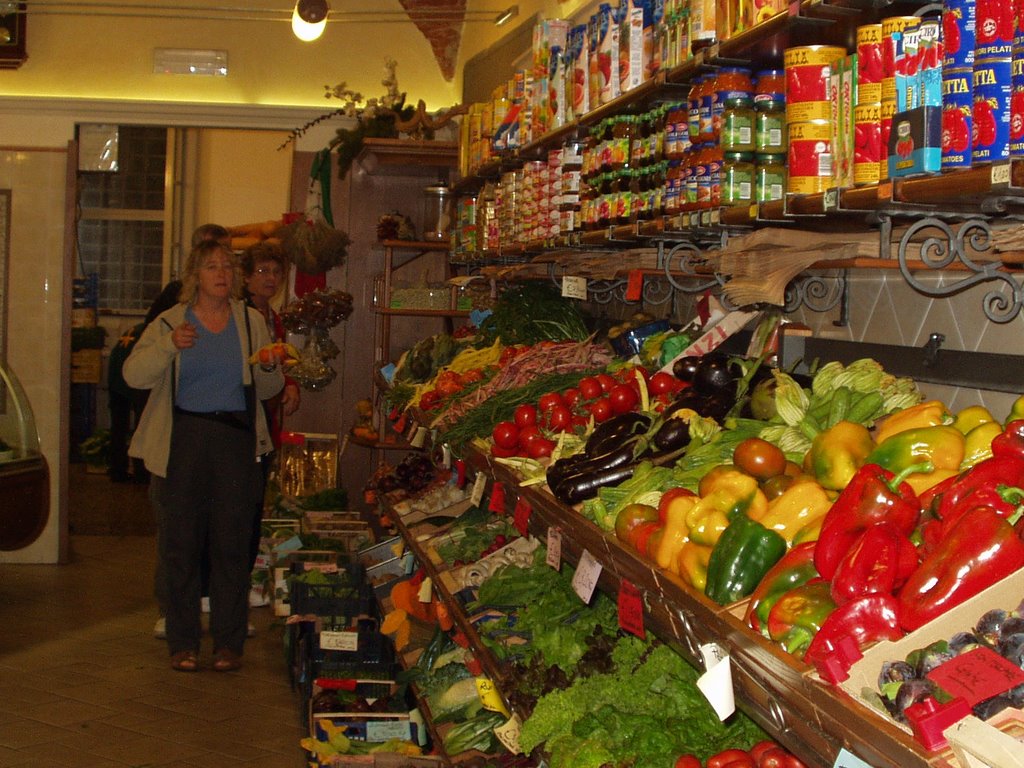 Lucca, Italy - supermercato by Lorri Peltz-Lewis