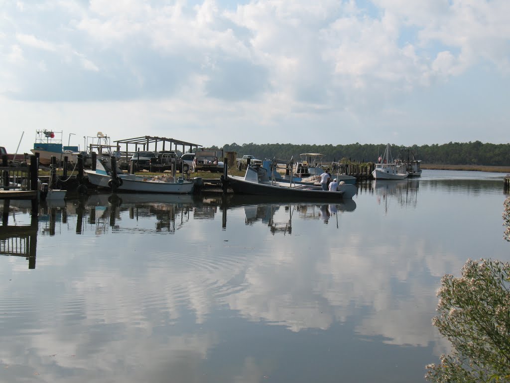 Canal off West Fowl River by hedgehoog