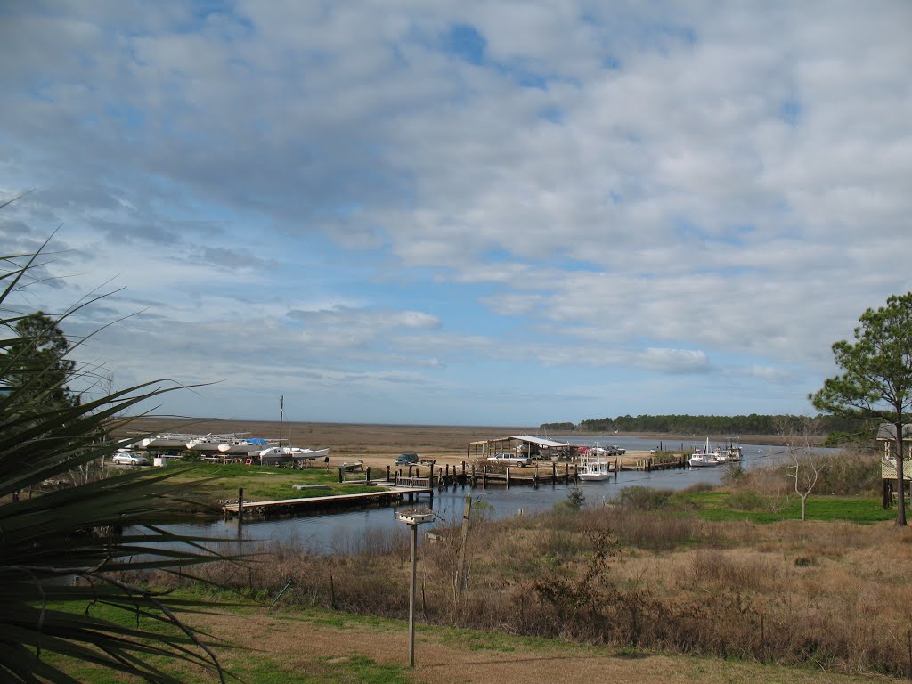 West Fowl River, Deltaport Marina by hedgehoog